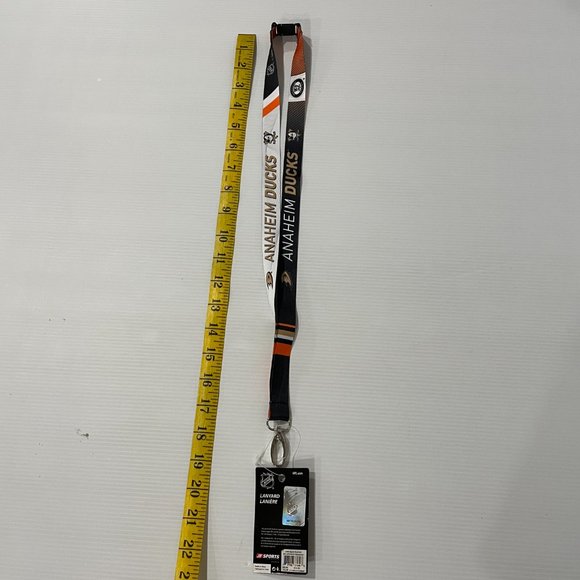 🏒3/$15🏒 Anaheim Ducks JF Sports NHL Breakaway Lanyard 17" - NEW - Picture 2 of 5